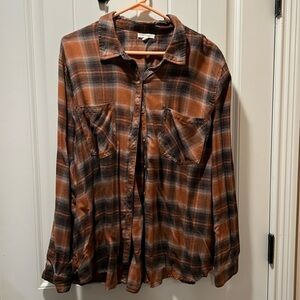 Maurice’s flannel shirt